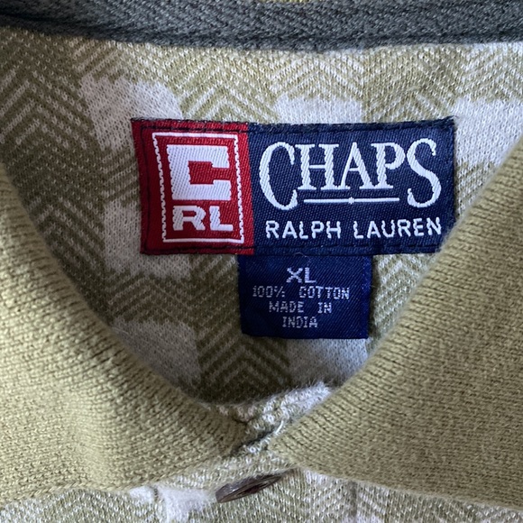 CHAPS by  Ralph Lauren Avocado and white colors - Picture 2 of 6